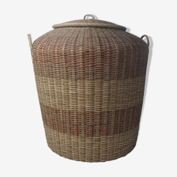 large XXL rattan pan