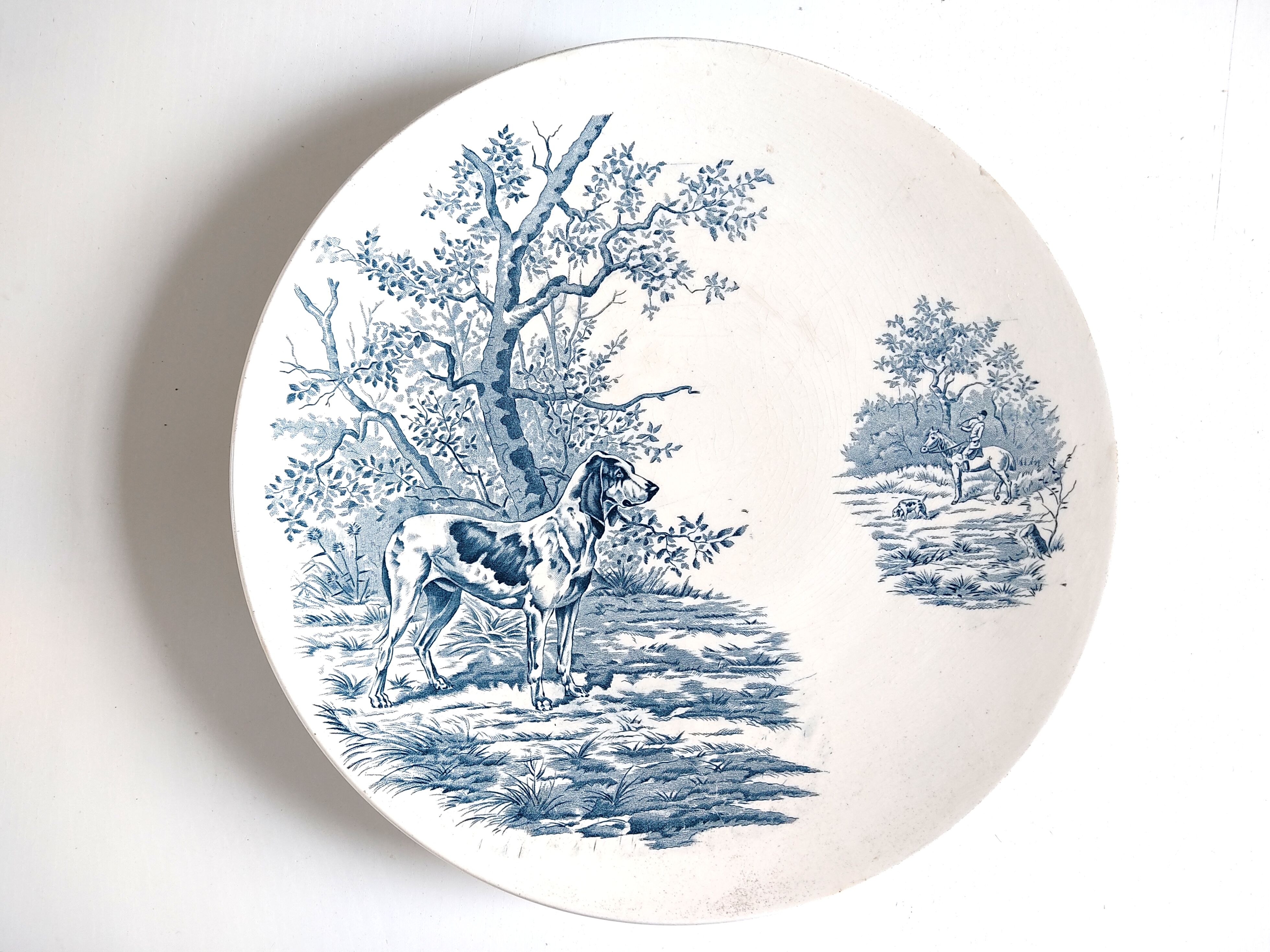 Flat 32 cm Longchamp Veneur model