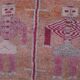 Vintage Turkish rug from Oushak, hand-woven100x284 cm
