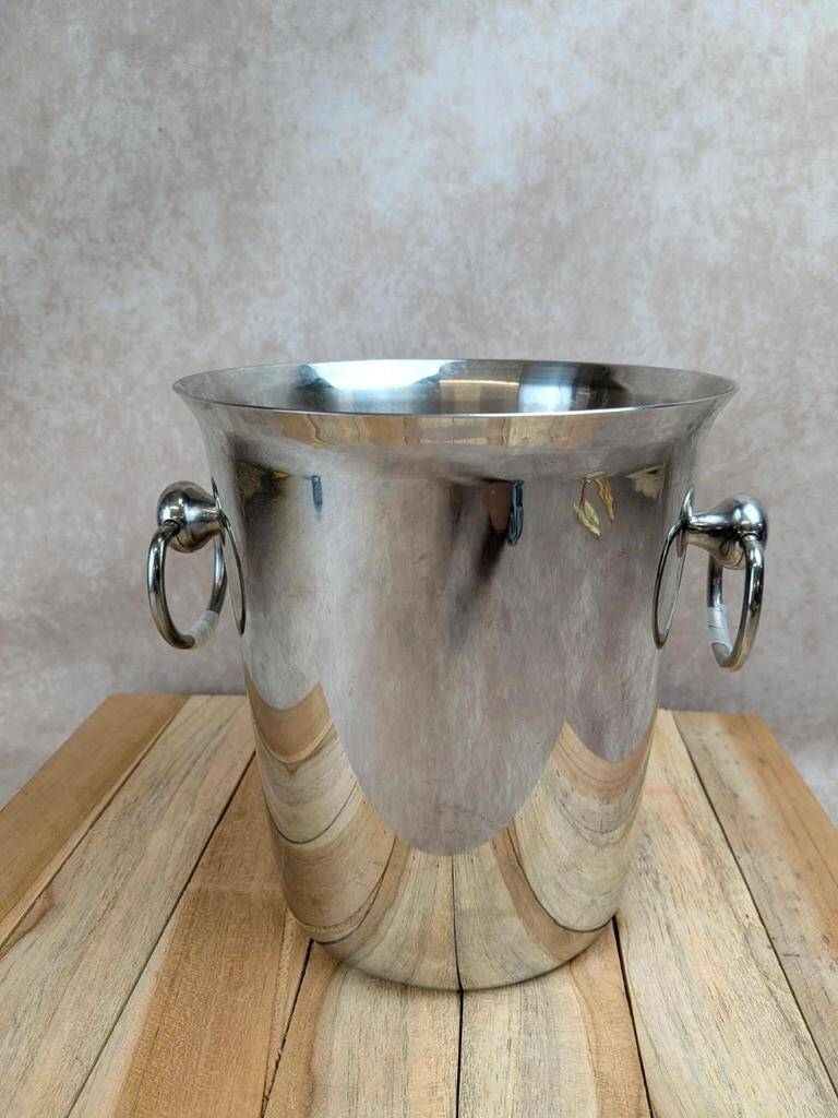 Couzon champagne bucket – stainless steel 18/10 – Made in France