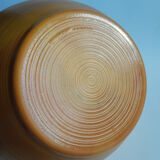 Brown salad bowl Arcopal vintage volcano model