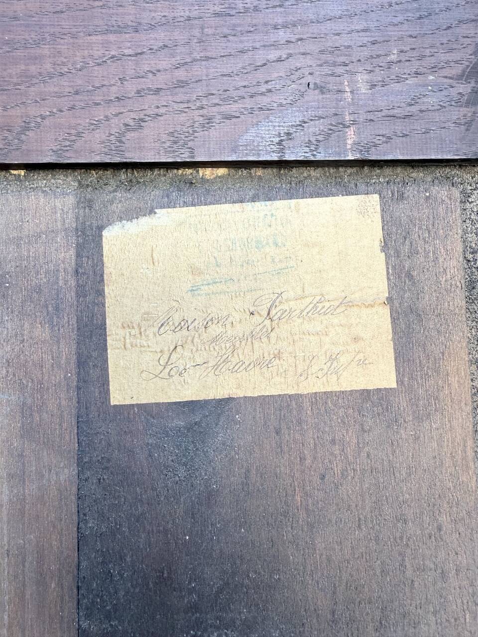 Oak wardrobe "Basque" Dudouyt