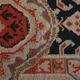 Vintage Turkish hallway rug 107x558 cm