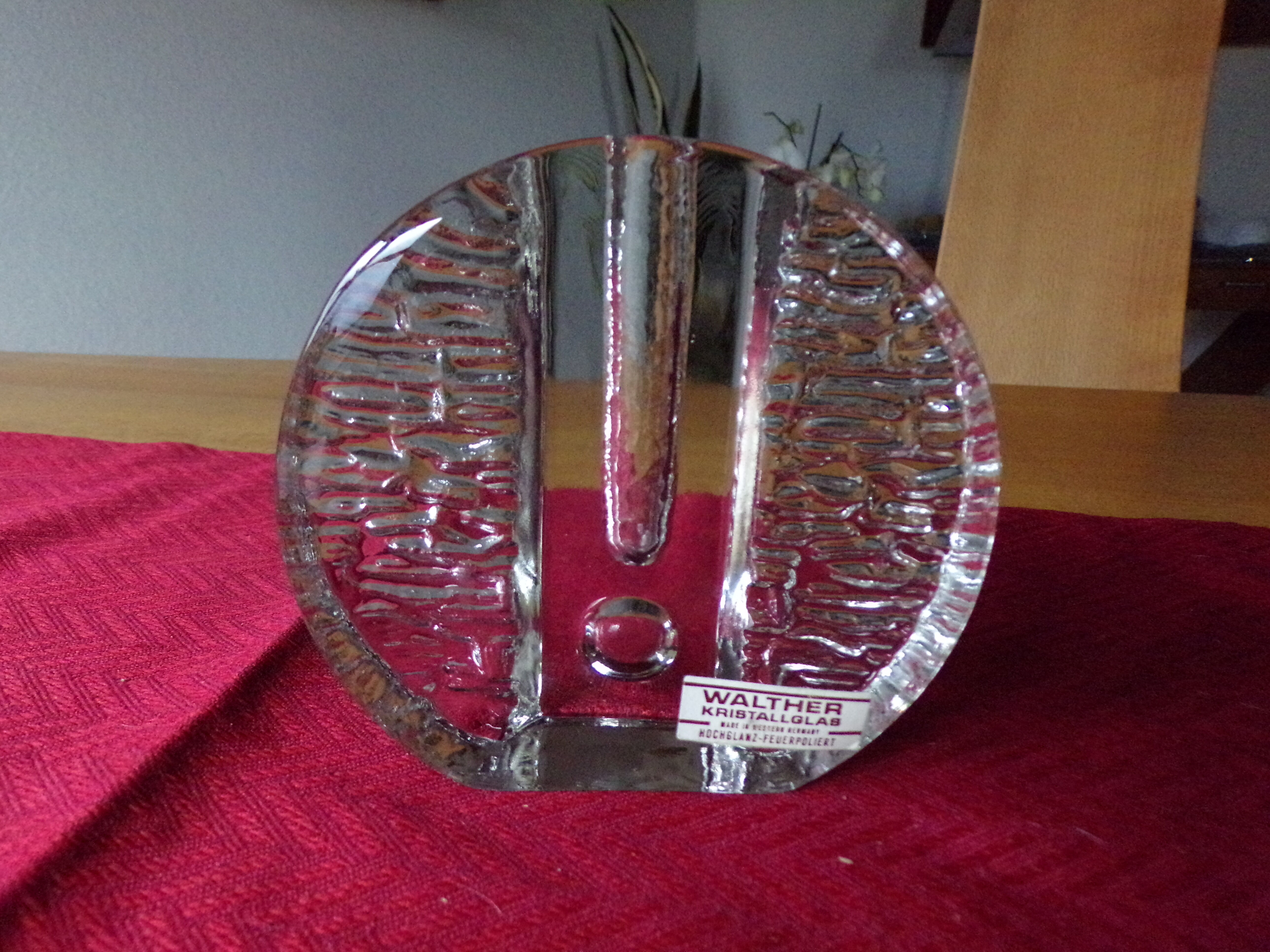 Soliflore Walther Kistallglas