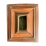 Old wooden frame for miniature, reliquary