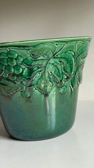 Cache-POT Barbotine GIEN Vintage