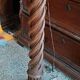 Large floor lamp, column, antique lamp from the early 19th century, Empire style.