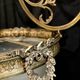 Gilt bronze and frosted glass chandelier – Louis XVI style