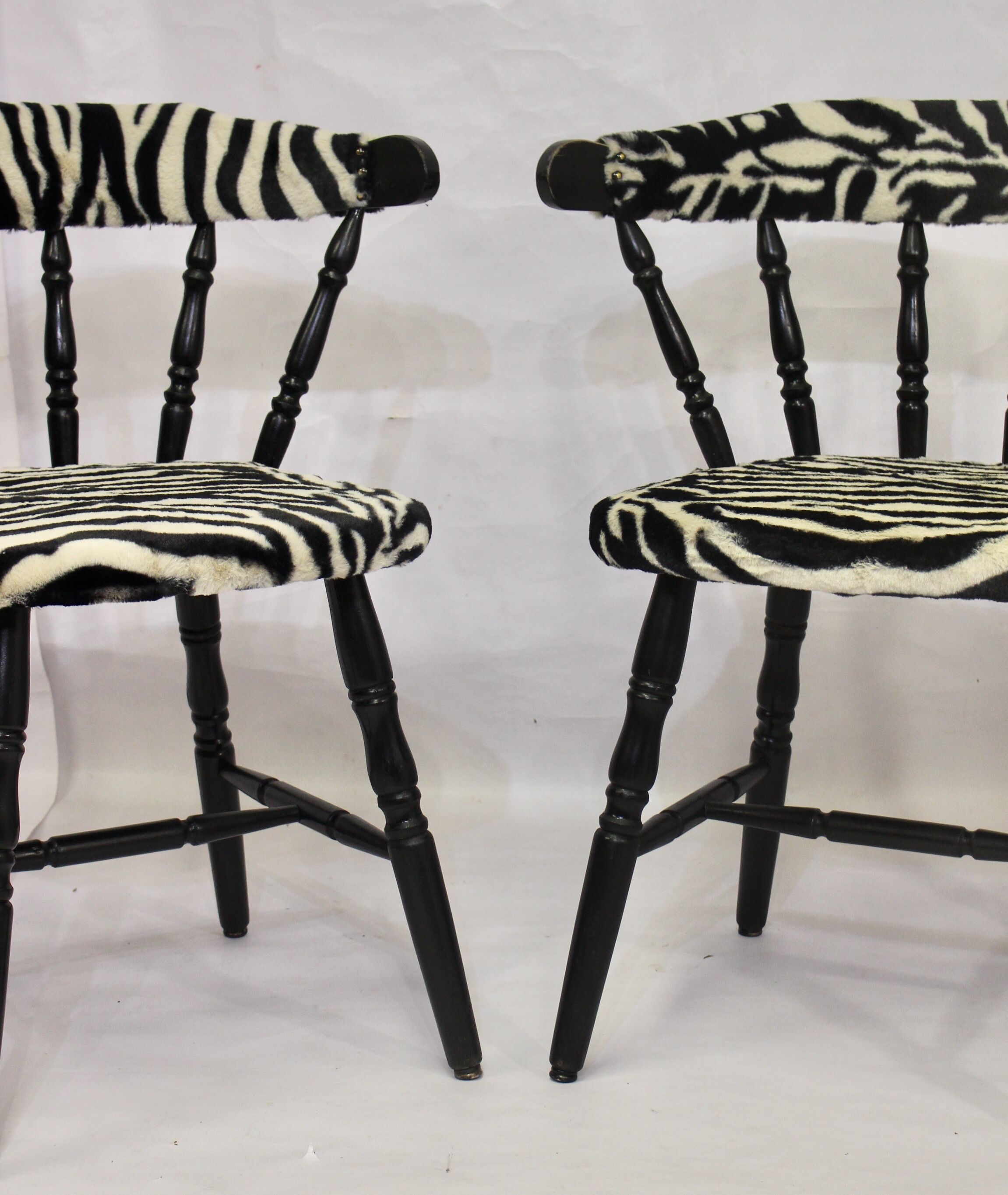 Pair of "Western" chairs, saloon, vintage, 50