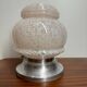 Ceiling light or glass lamp from Clichy Art Deco