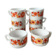 Arcopal Cups "Flora" - Marguerite and Sunflower seventies