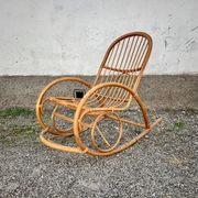 Adult rattan rocking chair – very good condition