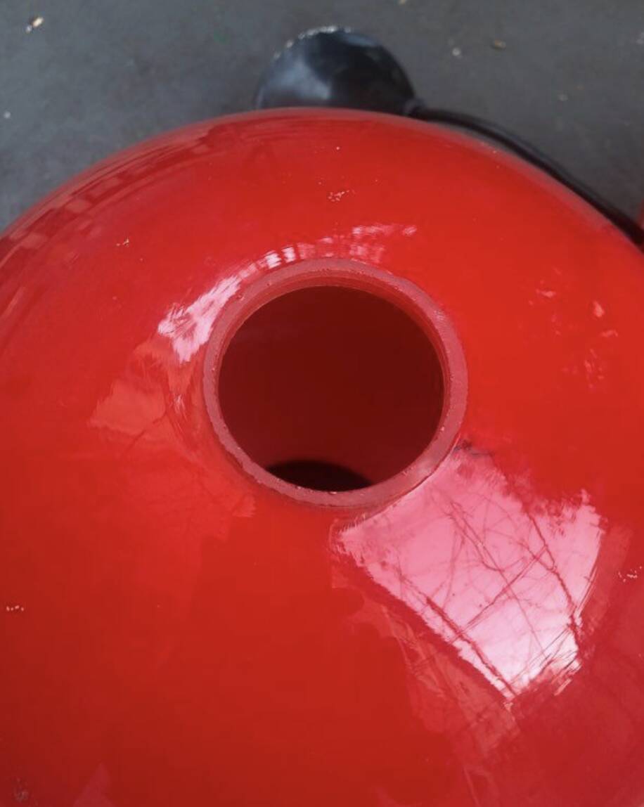 Suspension in red opaline, 1970s