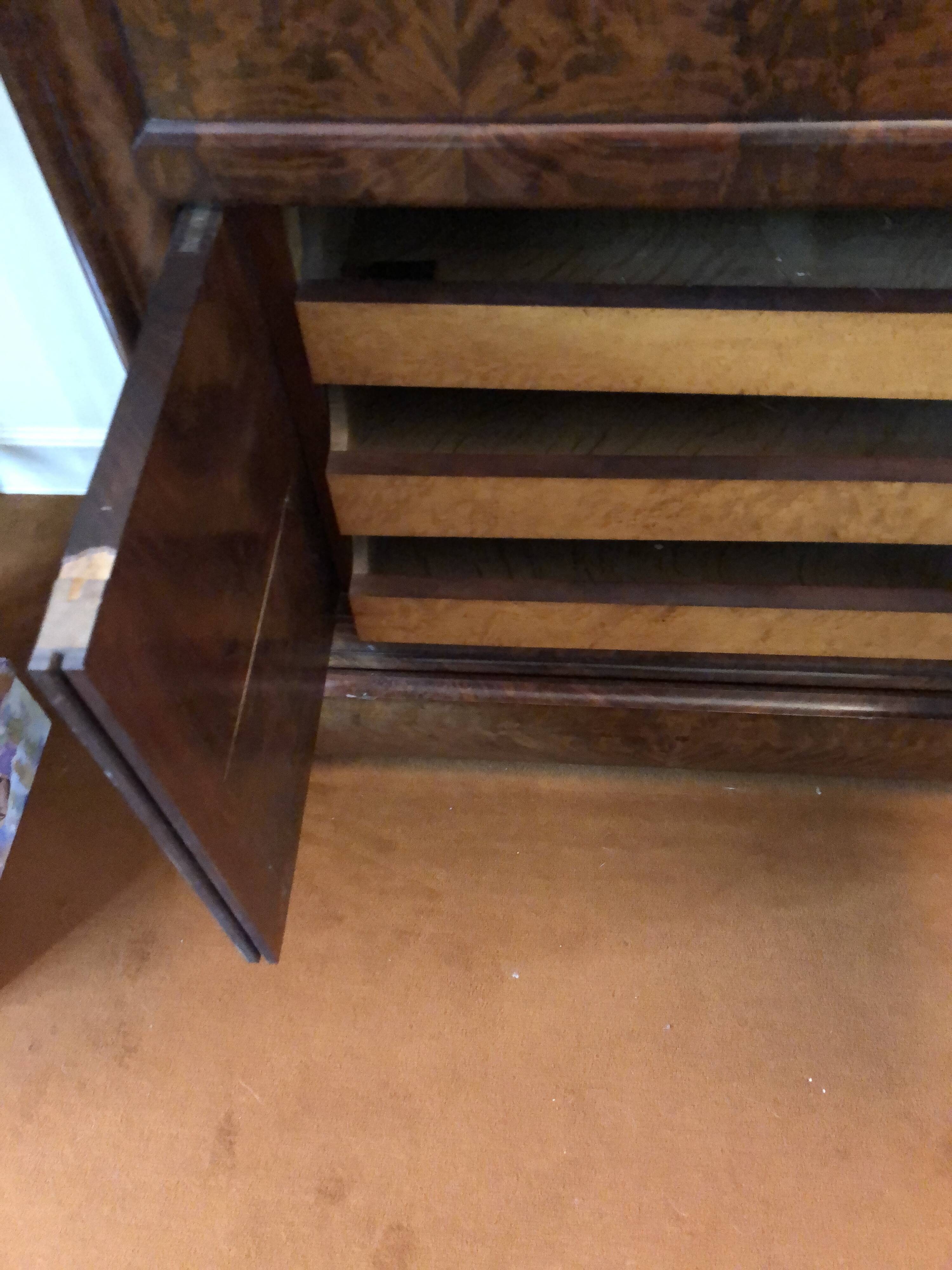 LOUIS PHILIPPE PERIOD MAHOGANY SECRETARY