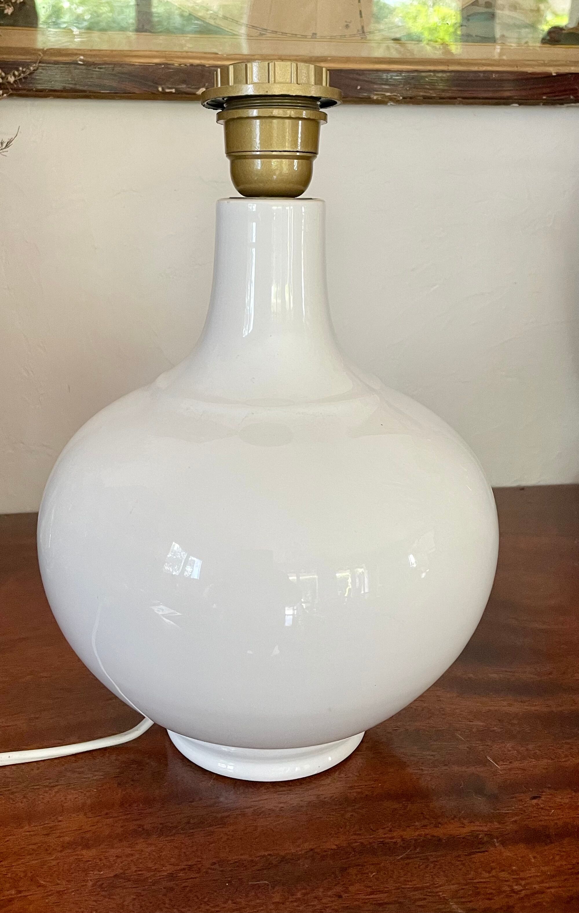 Ceramic lamp from Salerno svintage