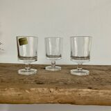 6 LUMINARC liqueur glasses