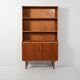 Hugo Troeds teak bookcase with pull-out desk