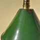 Paire de suspension tôle émaillée conique vintage indus rétro