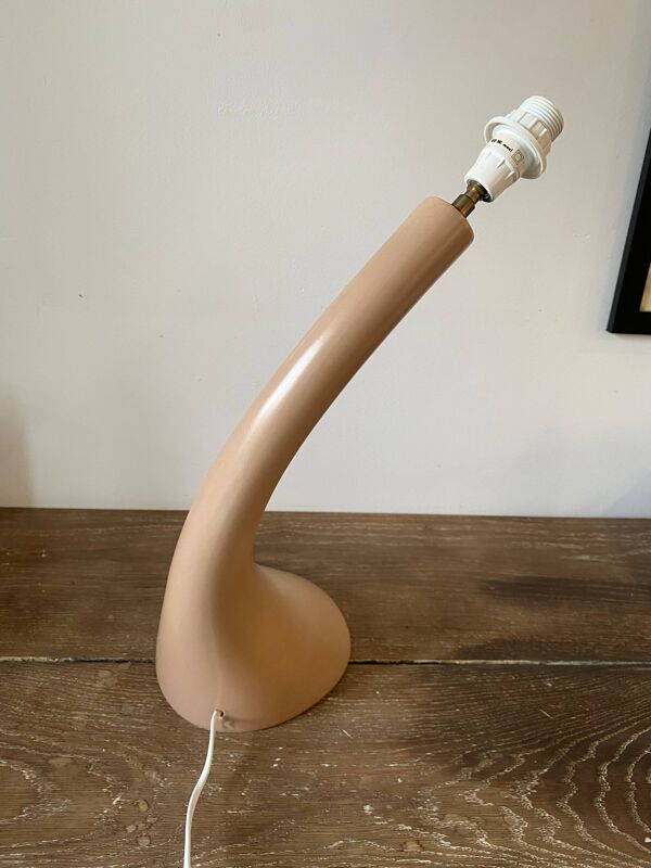 Lampe a poser céramique kostka modele gemo vintage 1970