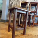 Set of 6 farm/workshop stools