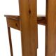 Vintage Brutalist Pine Chair 1970s Minimalist Wood Design