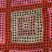 5x7 Pink & Blue Handmade Kilim Rug, 167x226Cm