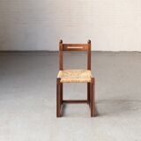 Set of 12 Brutalist Dining Chairs