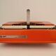 Japy L80 Hermes Orange 1970 Typewriter
