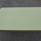 Yellow formica table