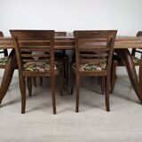 Art Deco table and chairs