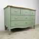 Renovated pine chest of drawers