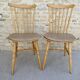 Pair of Baumann bistro chairs, Menuet model