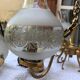 Lustre laiton vintage et ses apiques