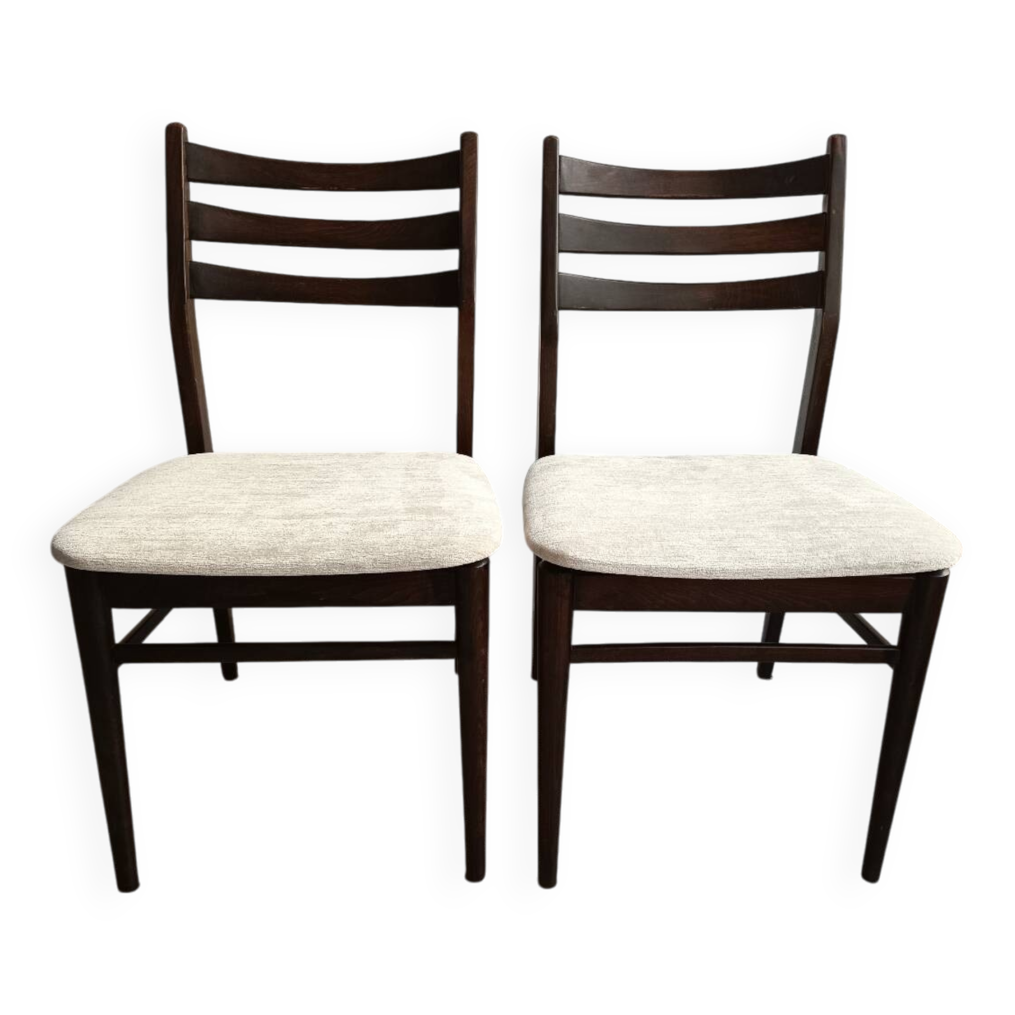 Pair of Scandinavian-style chairs, 1960s