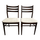Pair of Scandinavian-style chairs, 1960