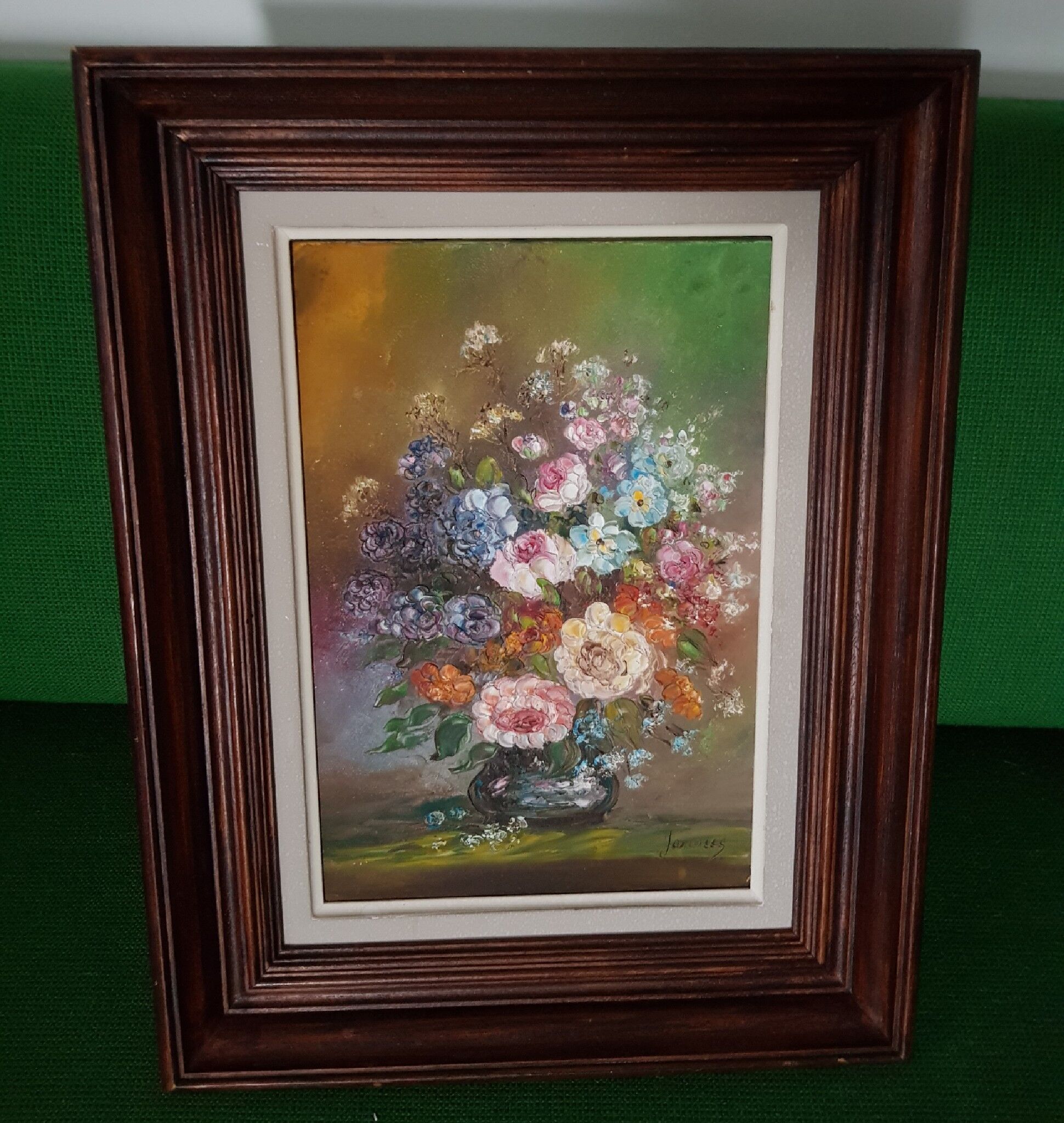 Bouquet of flowers painting