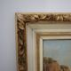 Painting Oil on Canvas Framed, signed Victor Barjon (1845-1920), Cote Rocheuse Bretagne