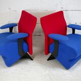 Paire de fauteuils 1995