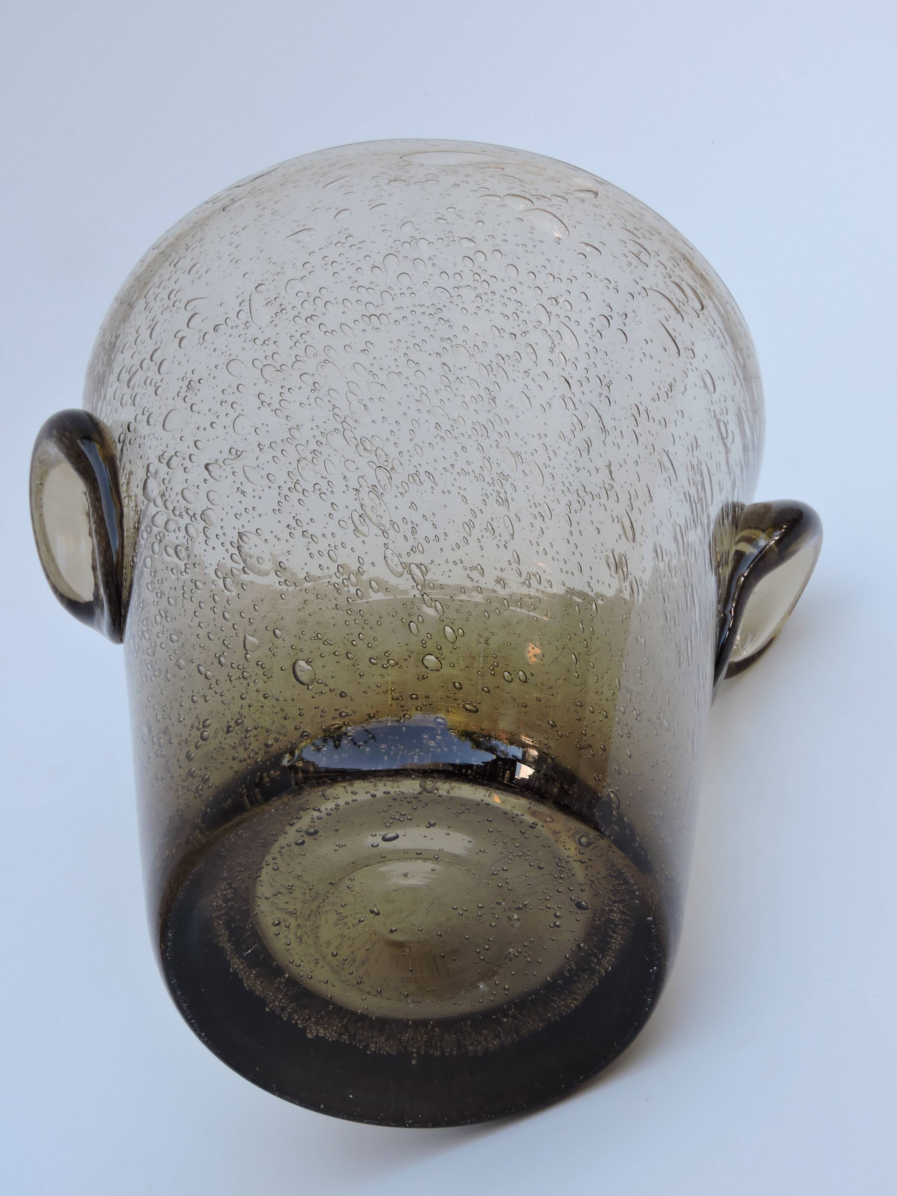 Ice bucket champagne glassware Biot