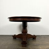 Mahogany center table Biedemeier