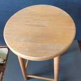 Beech wooden stool