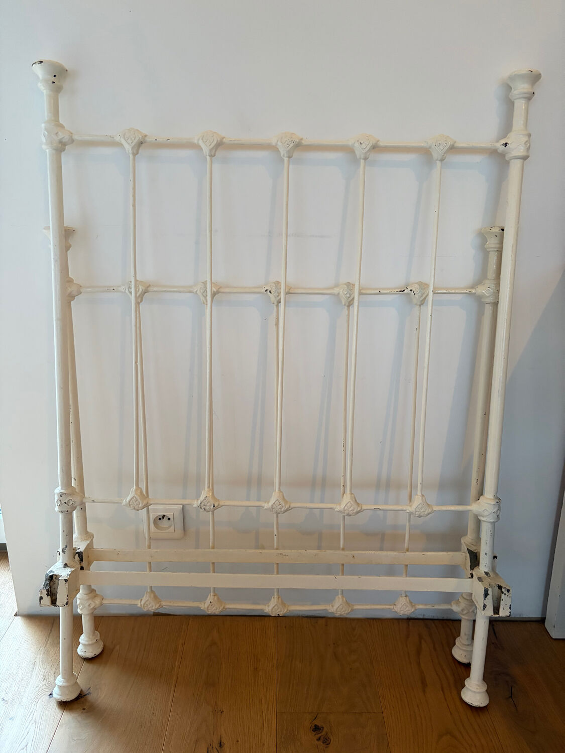 Wrought iron bed
