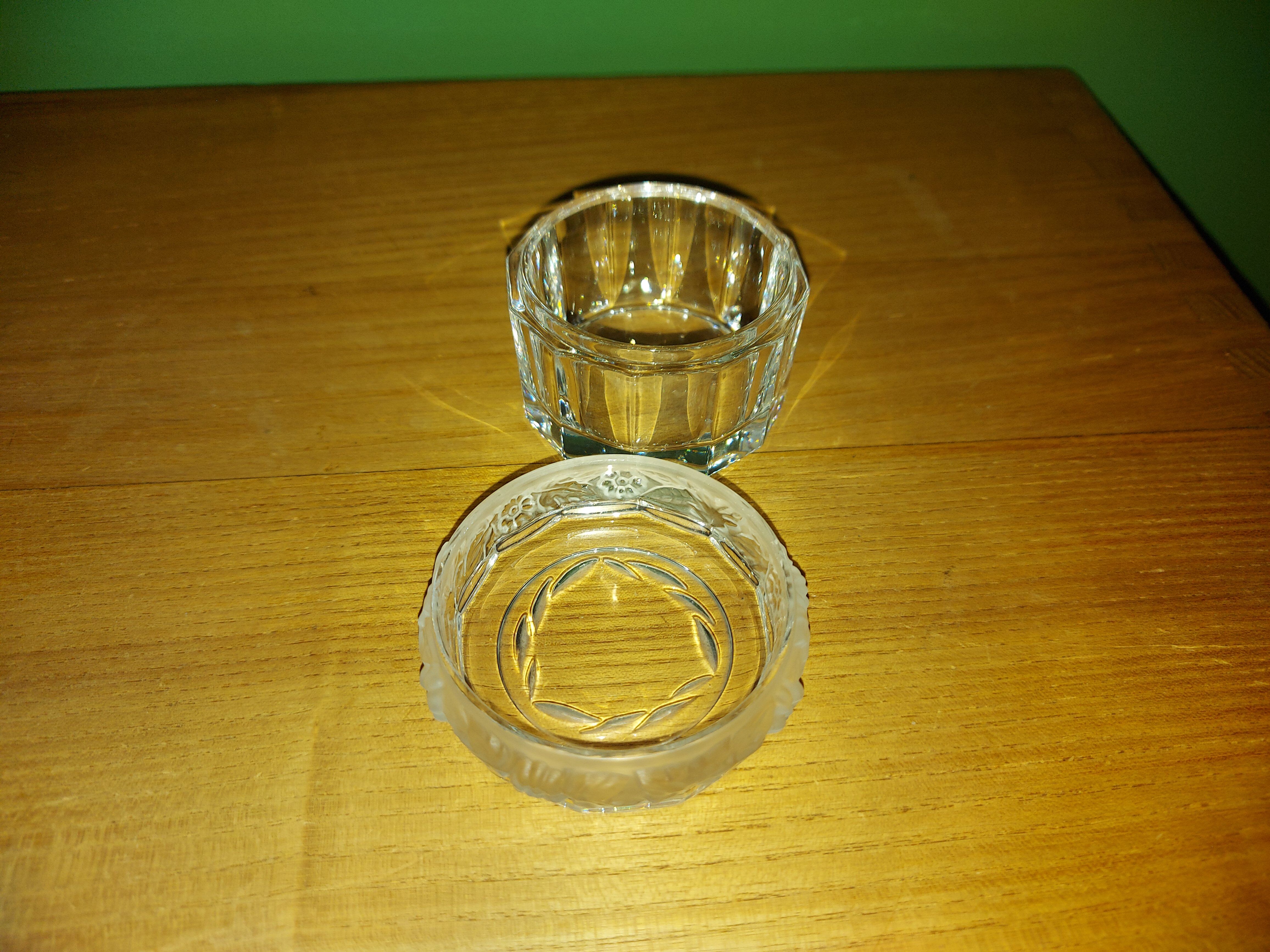 Baguier crystal jewelry box