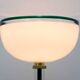 20st Century Venini Murano Glass "Tolboi" Floor Lamp in Green