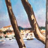 Seascape on canvas