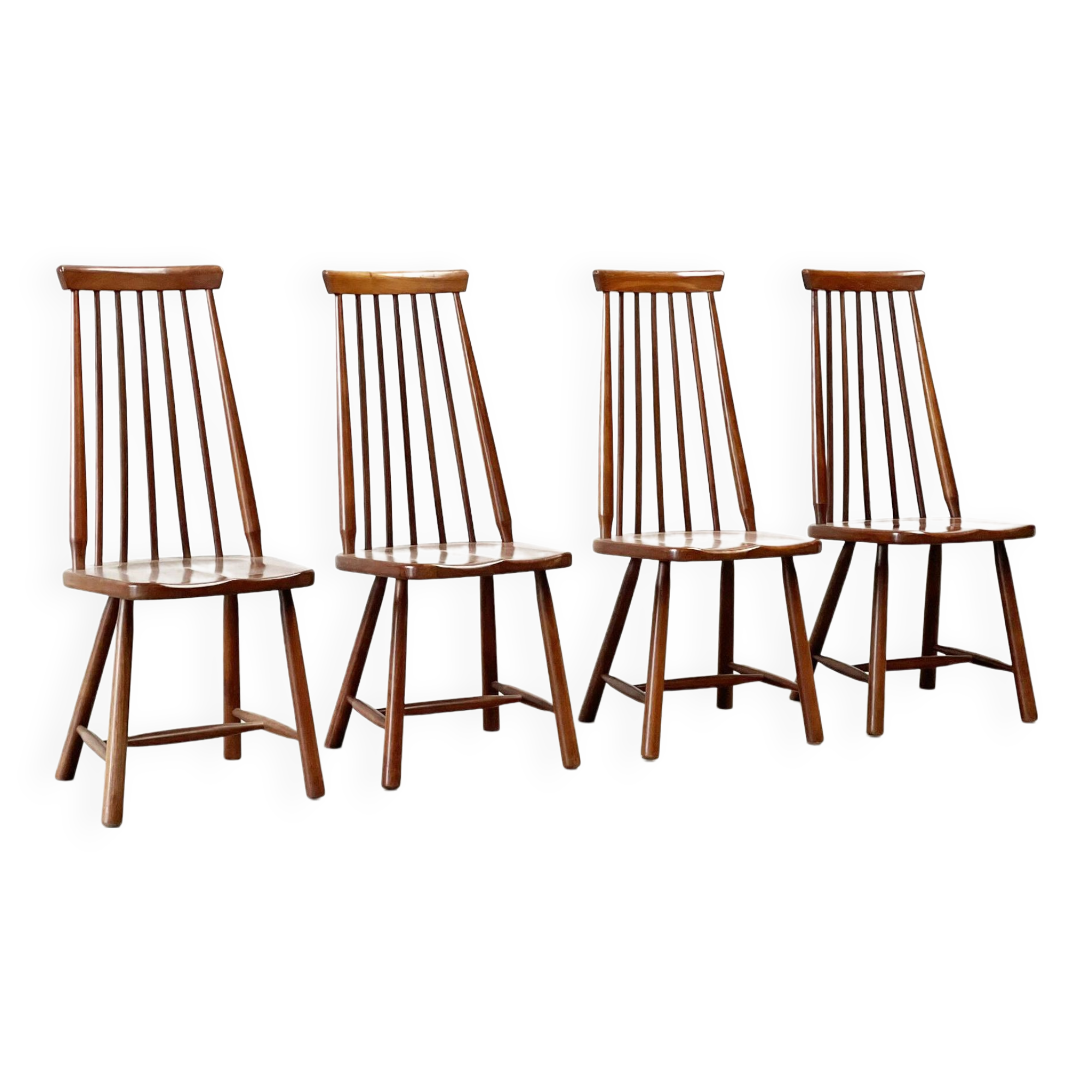 George Nakashima style dining chairs