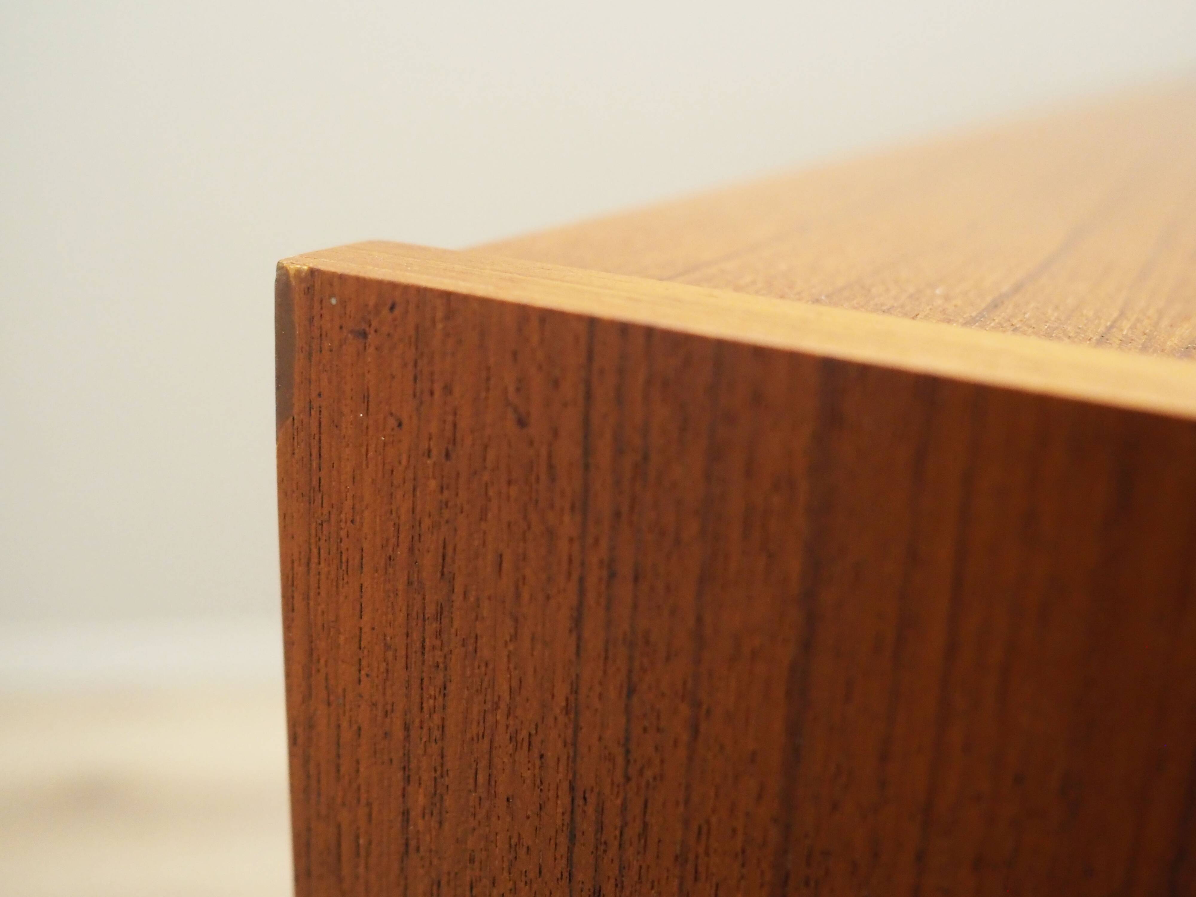 Teak sideboard, Danish design, 1970s, production: Denmark