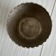 Antique champagne bucket in shiny silver metal