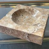 Vintage travertine ashtray
