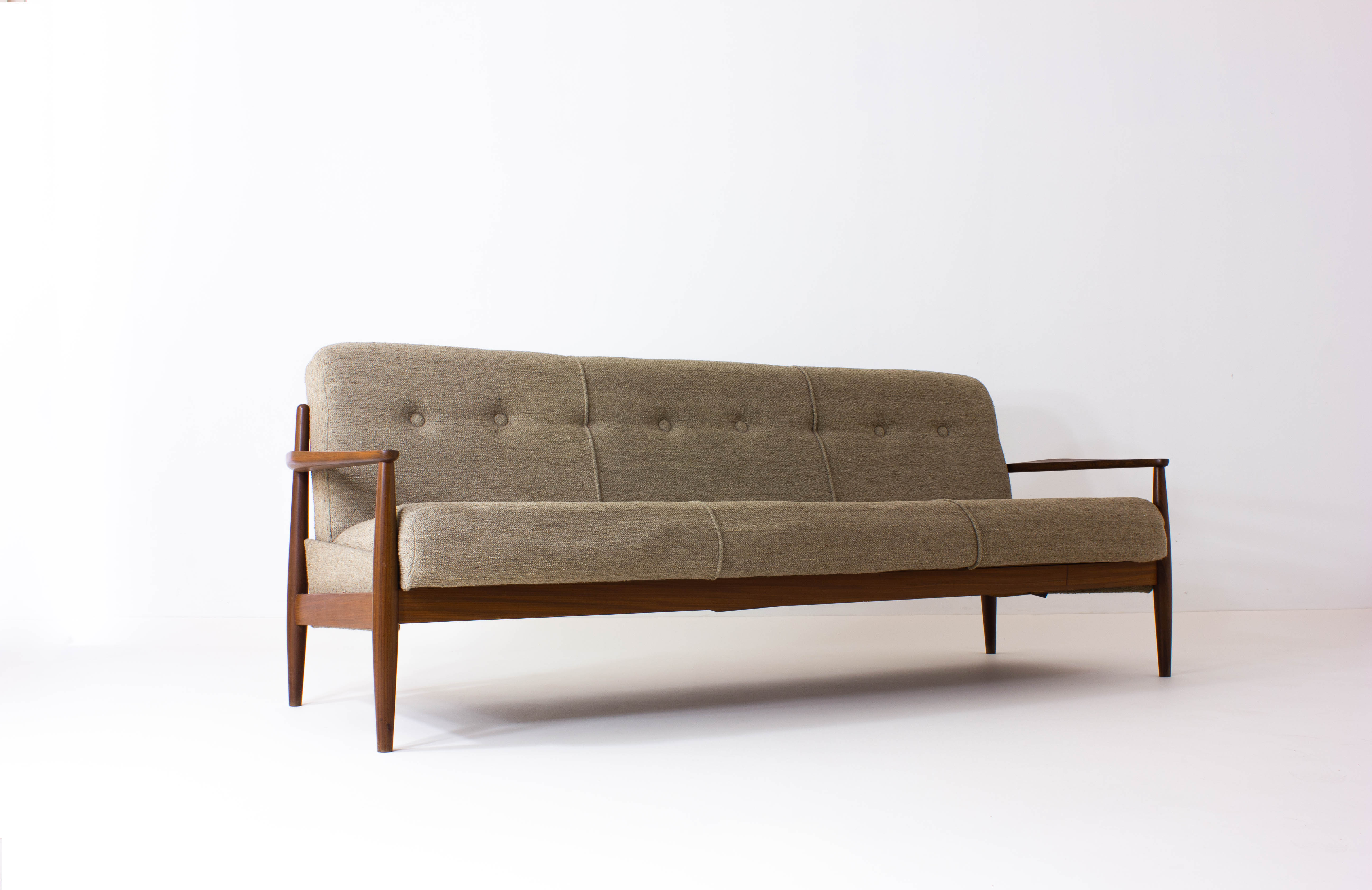Danish daybed in teak by Arne Vodder, 1960s